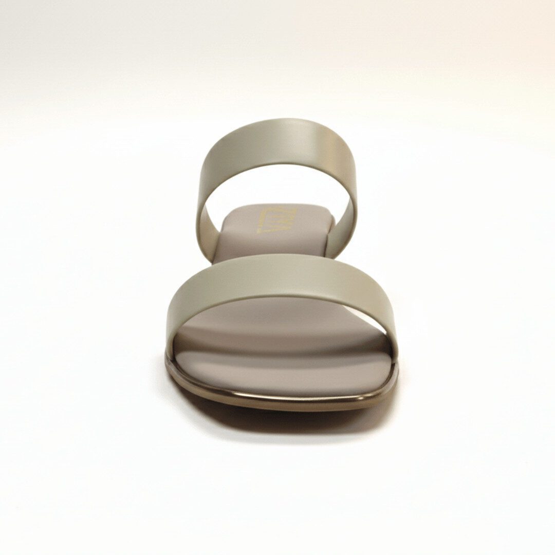 ZIYA Olive Minimal Comfort Slides - Image 5